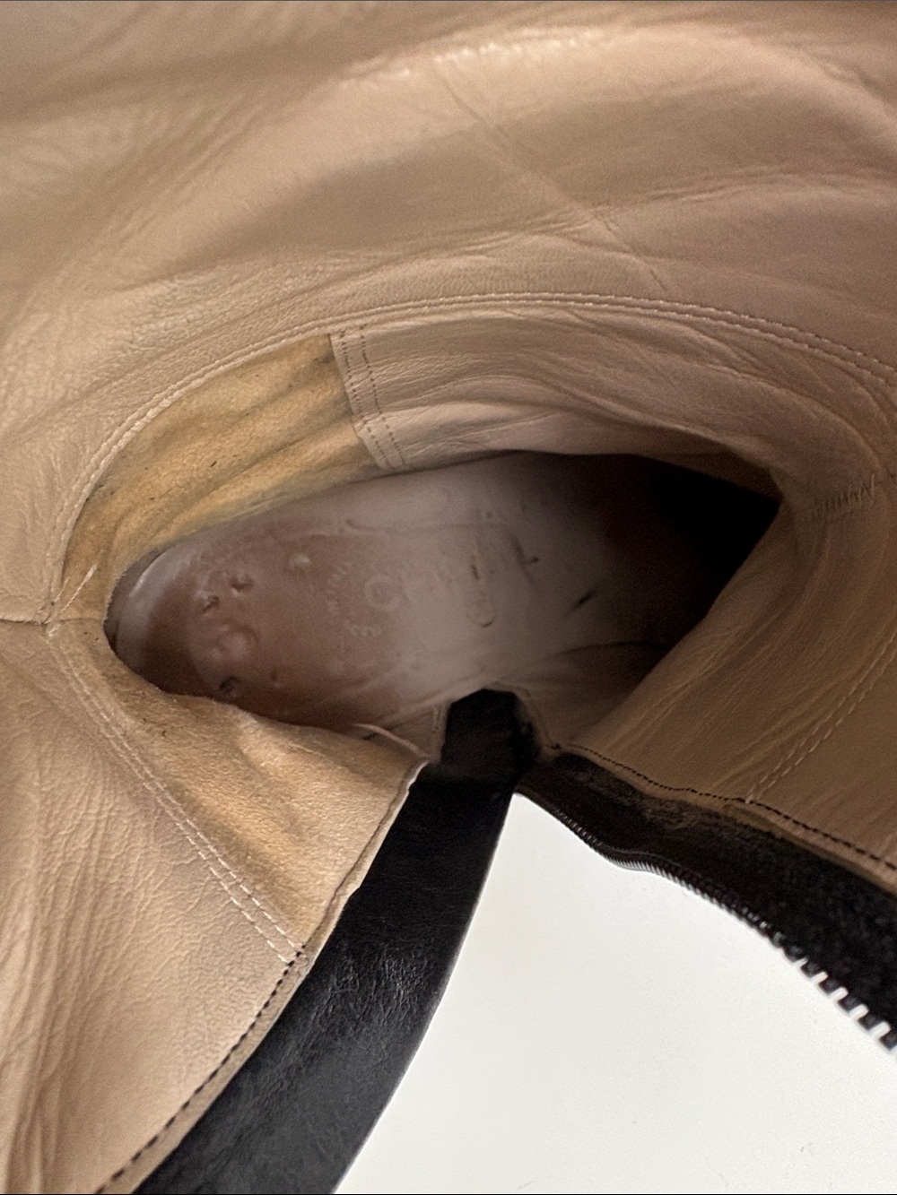 CHANEL Vintage Black Tall Leather Boots - 1990’s - Picture 11 of 11